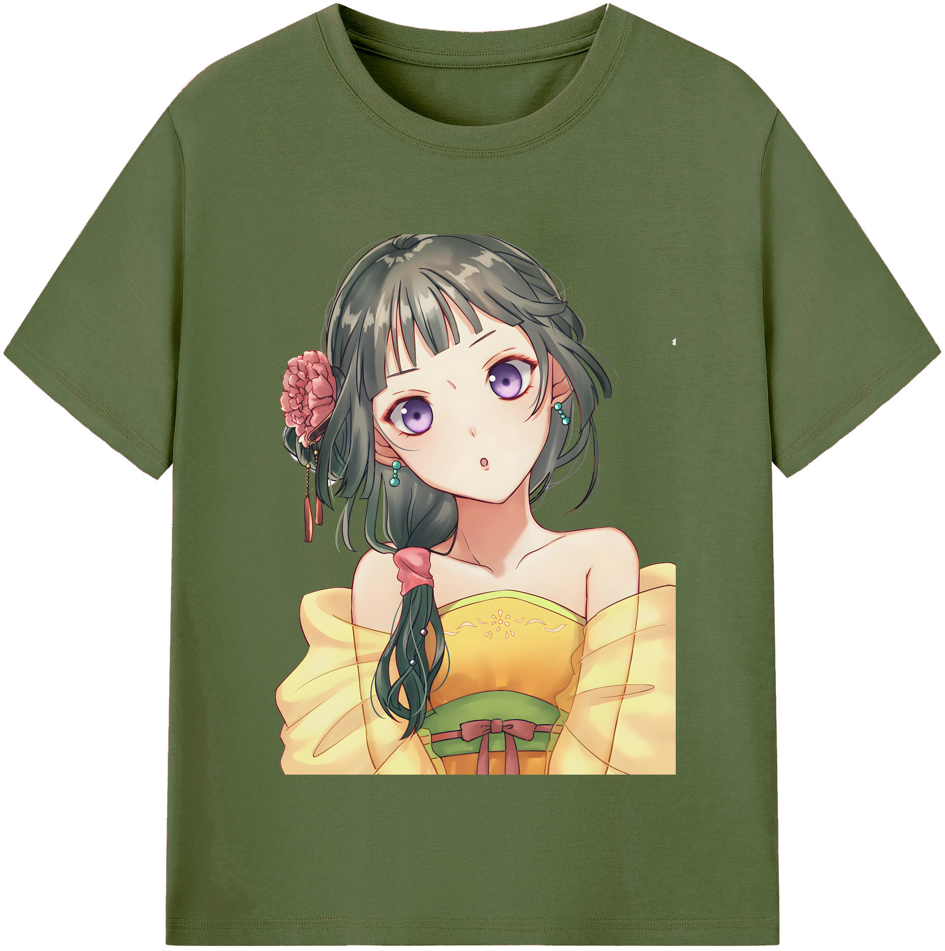 （画像用） 薬屋のひとりごと The Apothecary Diaries 綿100％半袖Tシャツ（フロントプリント）